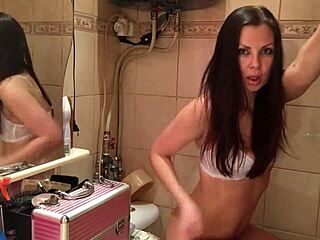 hey check out these russian amateurs getting sexy on camera