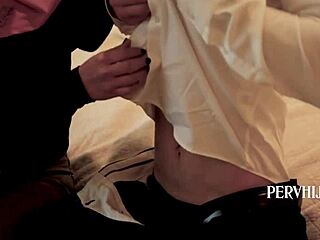 Busty arab ella knox rides massive cock pervhijab style!