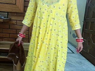 gorgeous babe bends over for doggystyle with horny fingering play