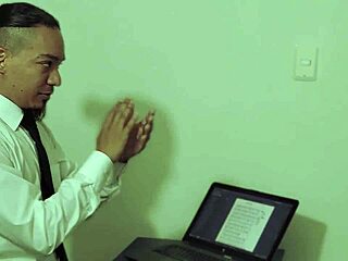 Latina student skips lesson prefers riding teacher's cock hard