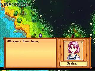 Stardew Valley's Sophia voyeur futanari game tease?