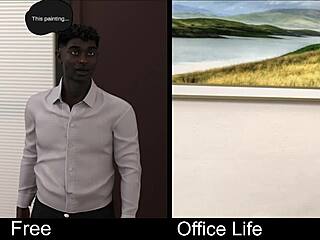 Interactive Office Erotic Game At Work