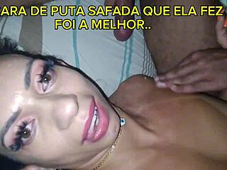 Safada Skips Making Off For Instant Pussy Pounding