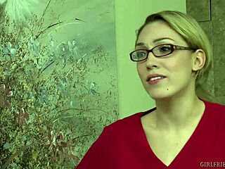 Misty Stone Fingers Juicy Pussy in Nurse Exam Room