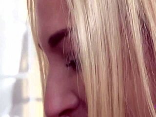 blonde milfs alana evans zoe parker lick asses in kitchen 😘👅