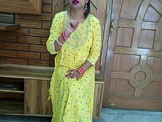 gorgeous babe bends over for doggystyle with horny fingering play