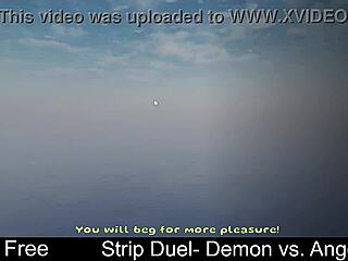 Angel Vs Demon Strip Game Turns Erotic