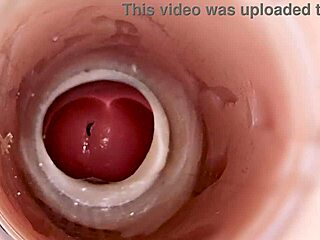 Huge Sperm Explosion Captured Deep Inside Tight Pussy Camera