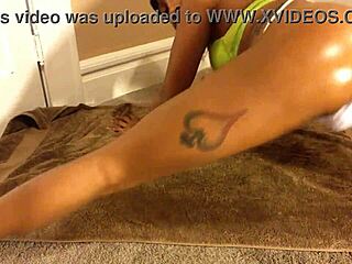 oily soles tease in slingshot bikini booty shake