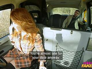 wanna hear sexy redhead's athletic body free sex tips in taxi?