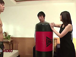 nao mizuki milf aches for threesome blowjob bliss