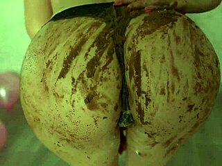 Petite cheerleader crushes cake on perfect ass and small tits