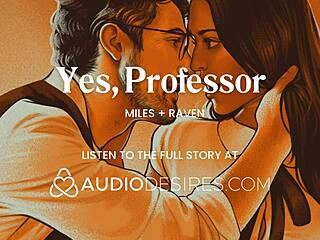 naughty student tempts dom professor for hard cock cum after class