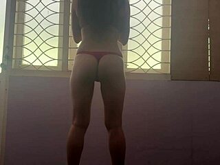 Curvy Big Ass Workout Turns Into Steamy Home Session