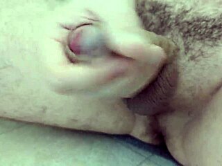 solo amateur fingers herself intensely in steamy bathroom closeup