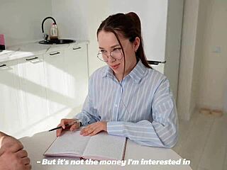 Young Teacher Fucked On Classroom Desk