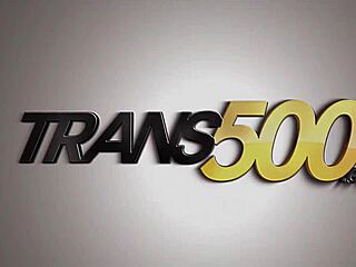 ladyboy gagging on jock throat deep