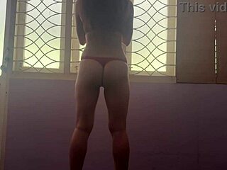 Curvy Big Ass Workout Turns Into Steamy Home Session