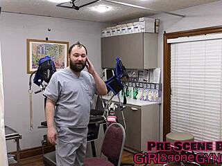 oh god, the perverted podiatrist humiliates ayla aysel's feet!