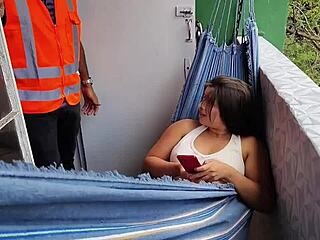 nervous lunch sparks wild virginity loss swing