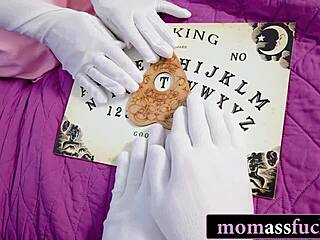 Halloween Prank Ignites Blonde Milf Anal Pounding