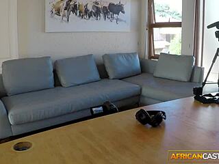 fuck bald african ebony model casting now?