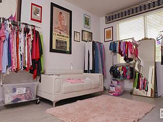 90-pound skinny slut sona bella begs bryan gozzling pounding