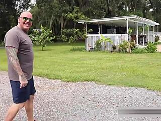 taboo nudist family adopts new stepson for milf blowjob beach action