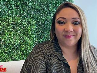 chubby wife delights as cuck hubby shares her with studs