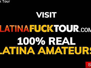 hot latina slut rides huge tourist cock cowgirl style