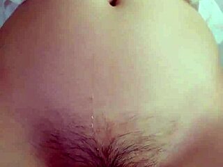 Japanese Hairy Pussy Masturbation Teases Insertion Cum Hold Challenge