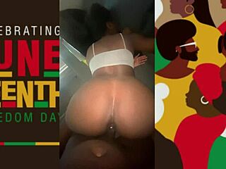 Craving That Tight Black Pussy on Juneteenth Celebration