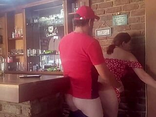 brunette milf moans loud doggystyle ass shaking fuck