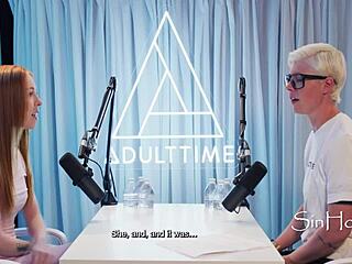 Madis crushes her casting confessions interview as petite pornstar