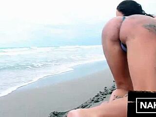 Big Booty Charity Love Sucks Monster BBC On Florida Beaches