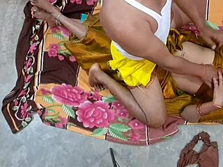 Beautiful Indian bhabhi steamy sex secret lover moans