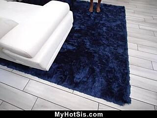 Stepsis Shares Luscious Black Body With Frat Bros Ride!