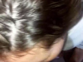 Blonde lover shifts from mouth to big ass pounding deliciously