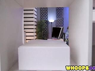 assistant discovers boss's hidden pussy vibrator at work