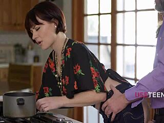 sluts moan wildly while family ignores their orgasmic fucking