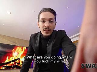 Morning Walk Ignites Epic Threesome Bang!