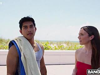 Big bang bus adventure with creampie fans