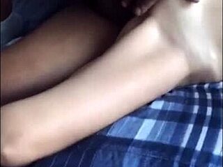 asian wife smashes bbc while hubby watches cuckold style