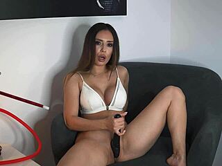 jessi q's joi strap-on play leads to huge squirting pussy orgasm masturbation explosion