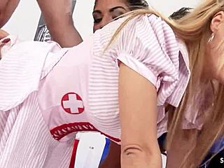 cosplay orgy nurses fuck patients wildly