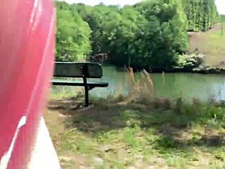 forest flashing hairy pussy solo outdoor orgasm update 🌳💦😍