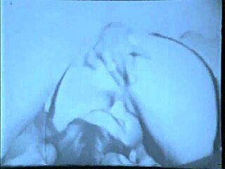 Intense 1960s retro blowjobs pound hairy vintage pussy shadows