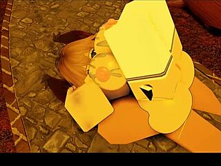 her ass takes brutal fucking in roblox fantasy