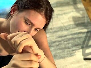 after practice he bends her over for deep cock pounding