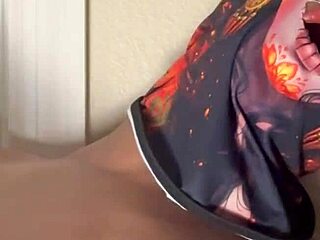 she sneaks wet pussy rubbing closeup moans during movie night part one